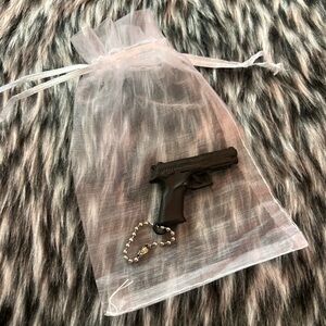 Black Glock Key Chain